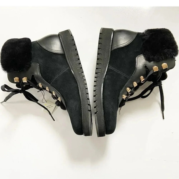 NWT Cole Haan Zerogrand Explore Shearling Waterproof Upstate Hiker Boot size 9.5 - Picture 6 of 13